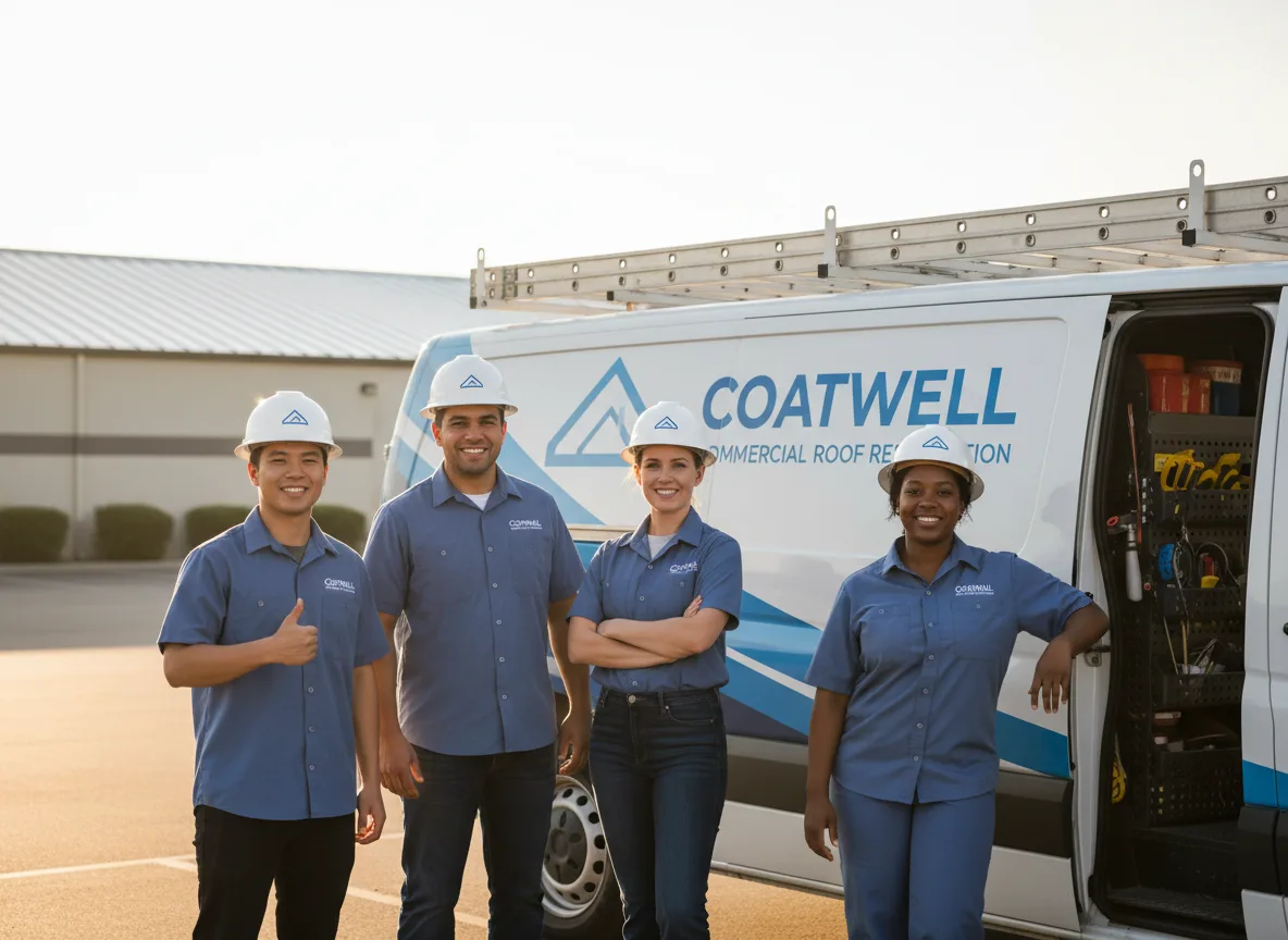 Commercial roof coating company in Vandalia, OH